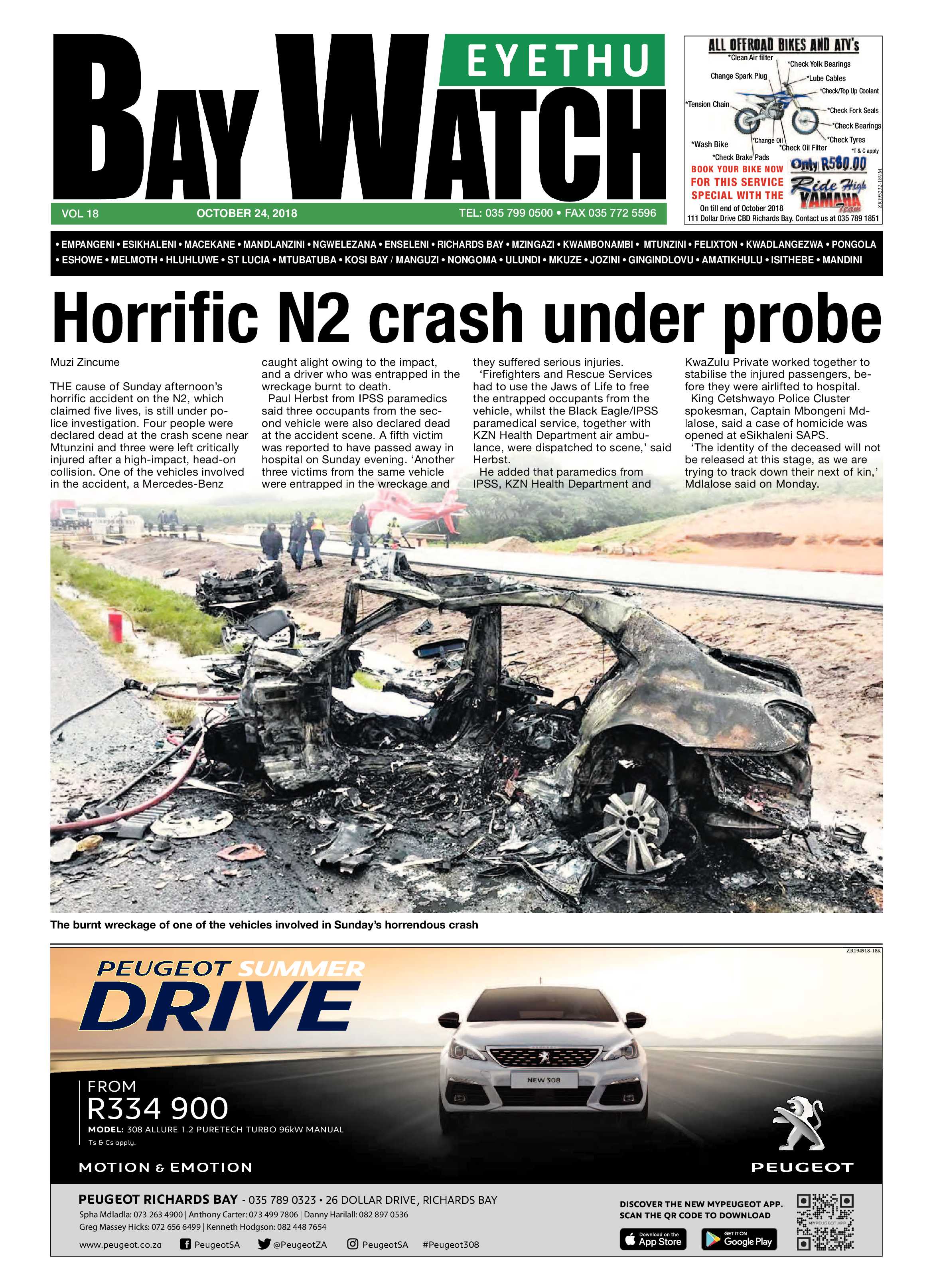 Eyethu Baywatch 24 Oct page 1