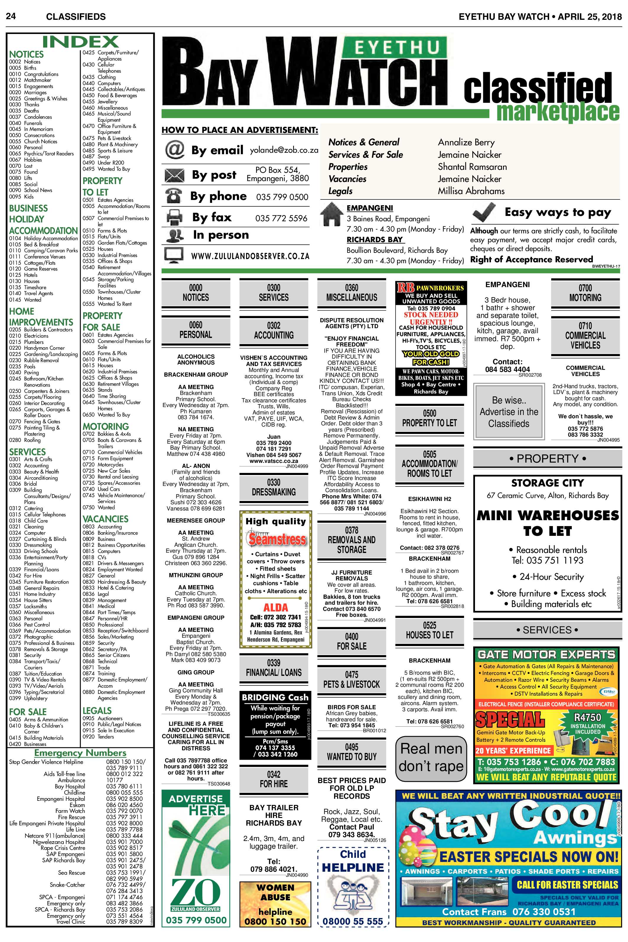 Eyethu Baywatch 25 April page 24