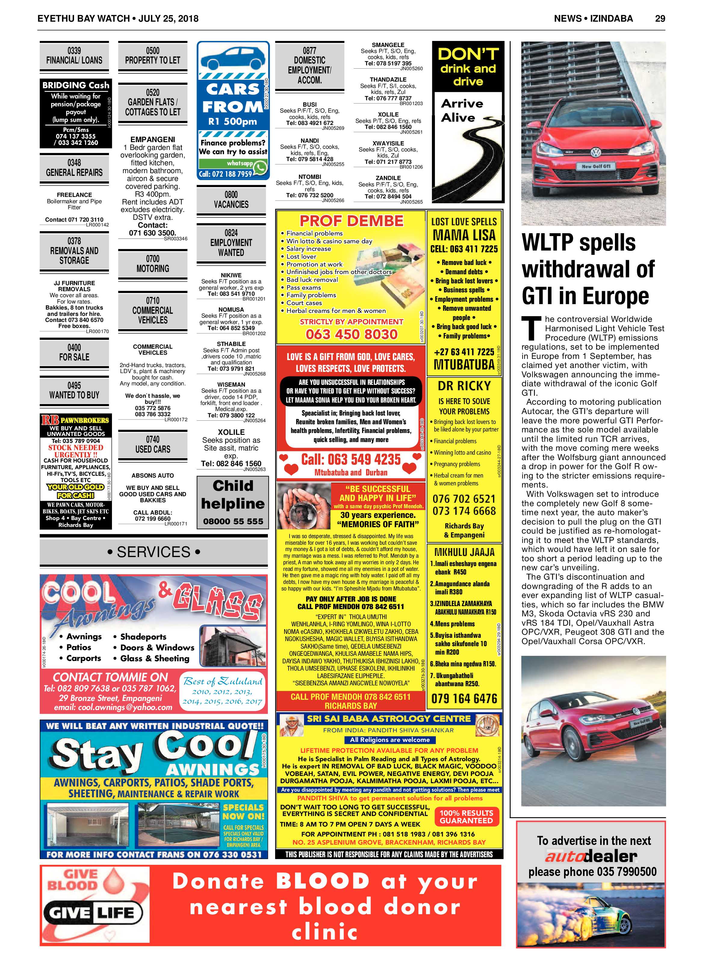 Eyethu Baywatch 25 July page 28