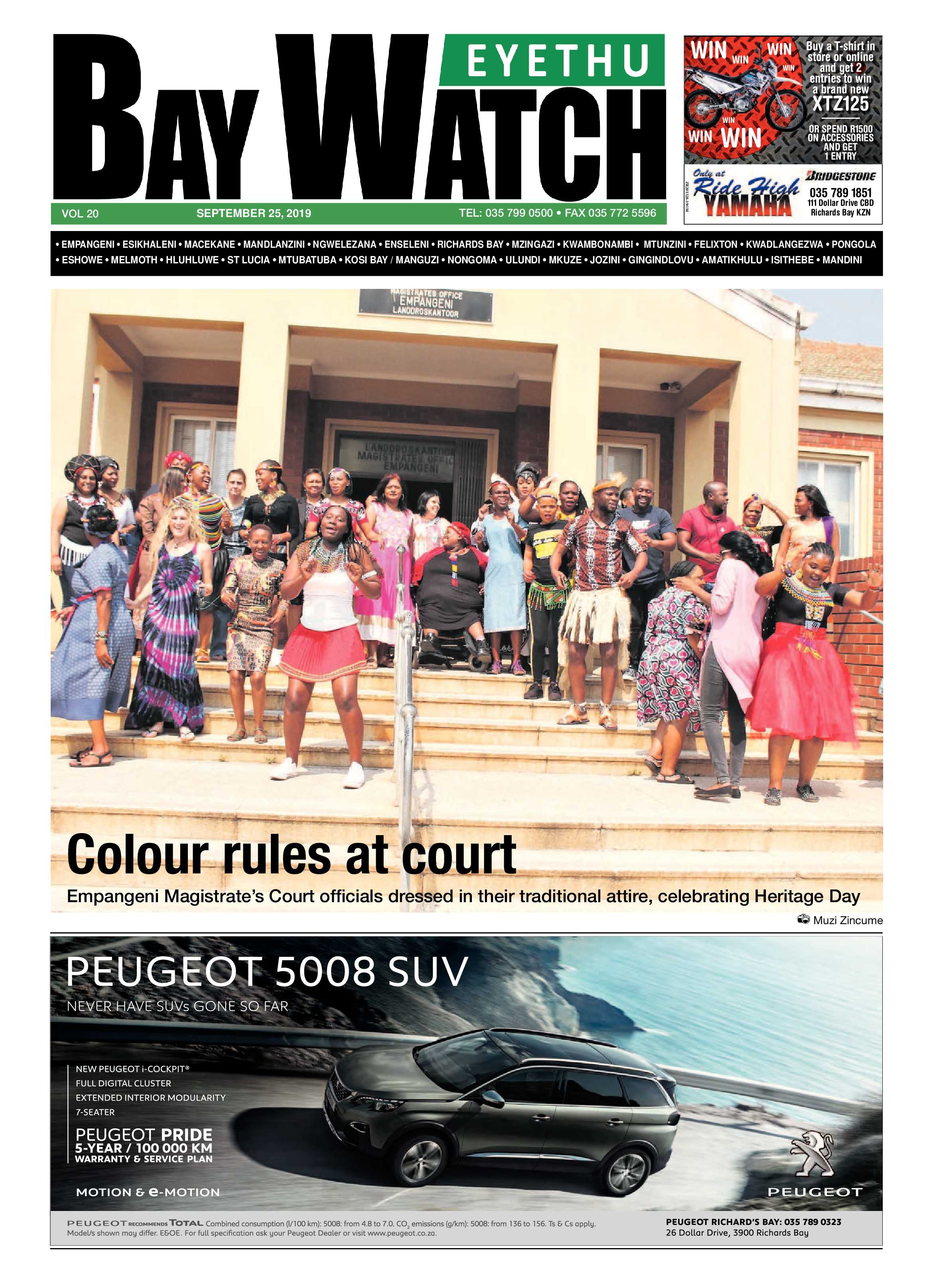 Eyethu Baywatch 25 September page 1