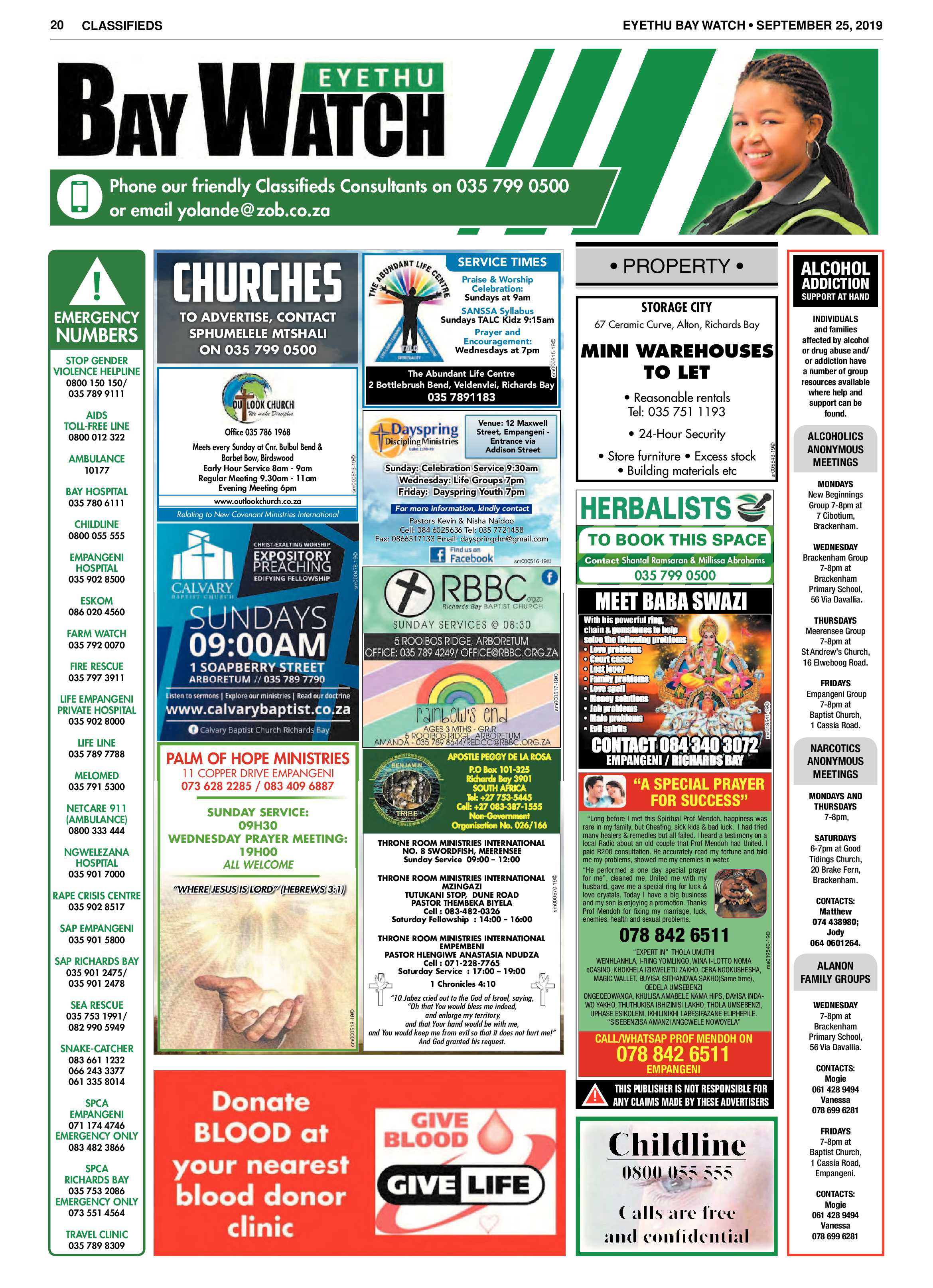 Eyethu Baywatch 25 September page 20