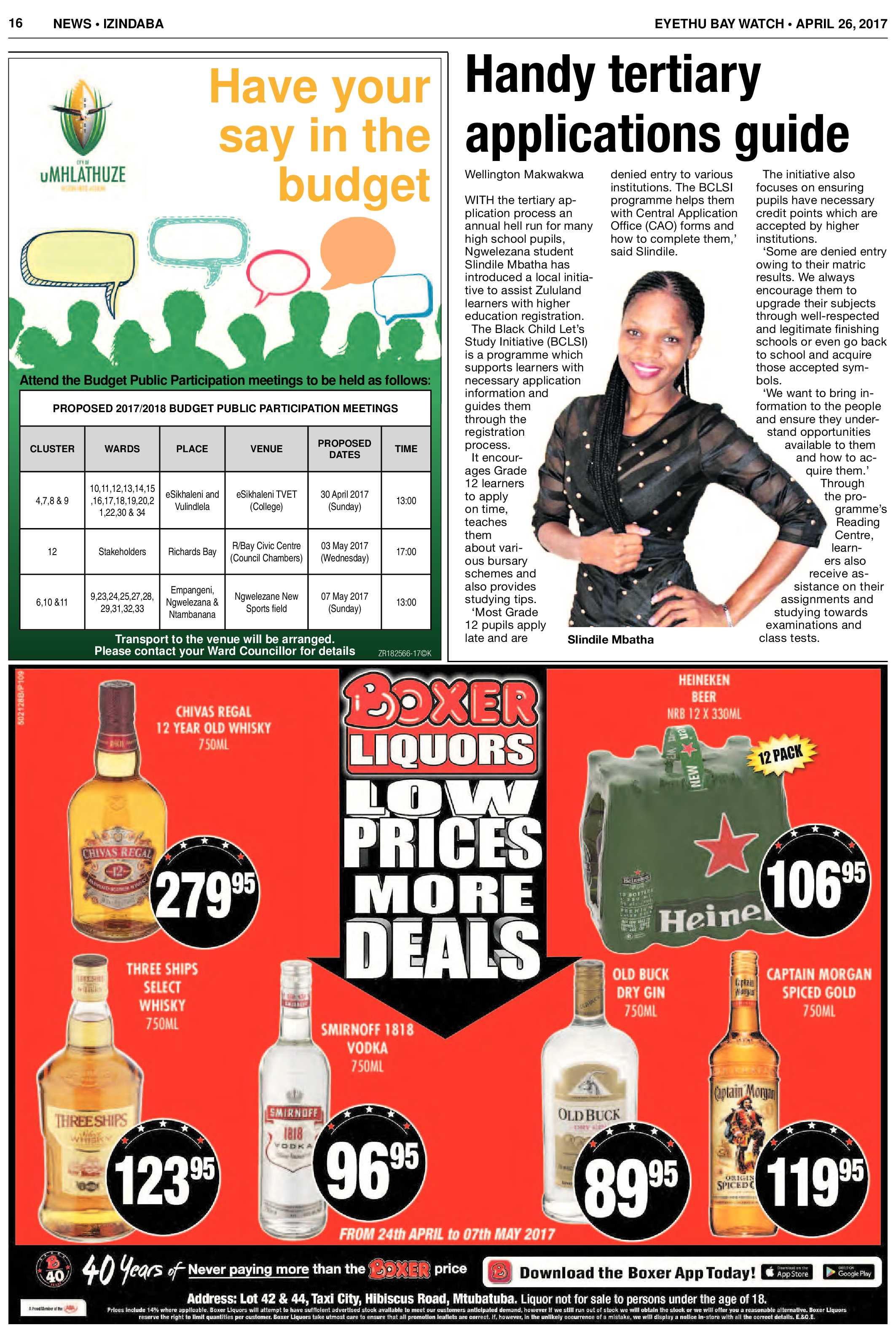 Eyethu Baywatch 26 April page 16