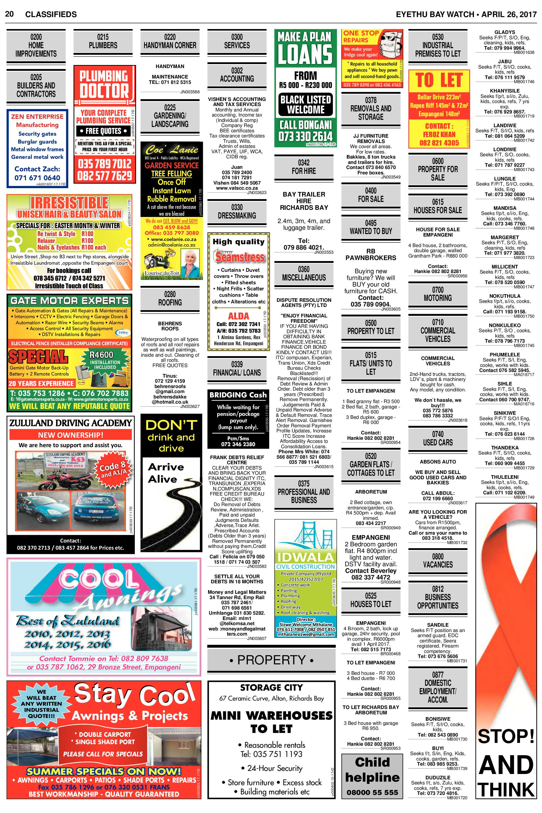 Eyethu Baywatch 26 April page 20