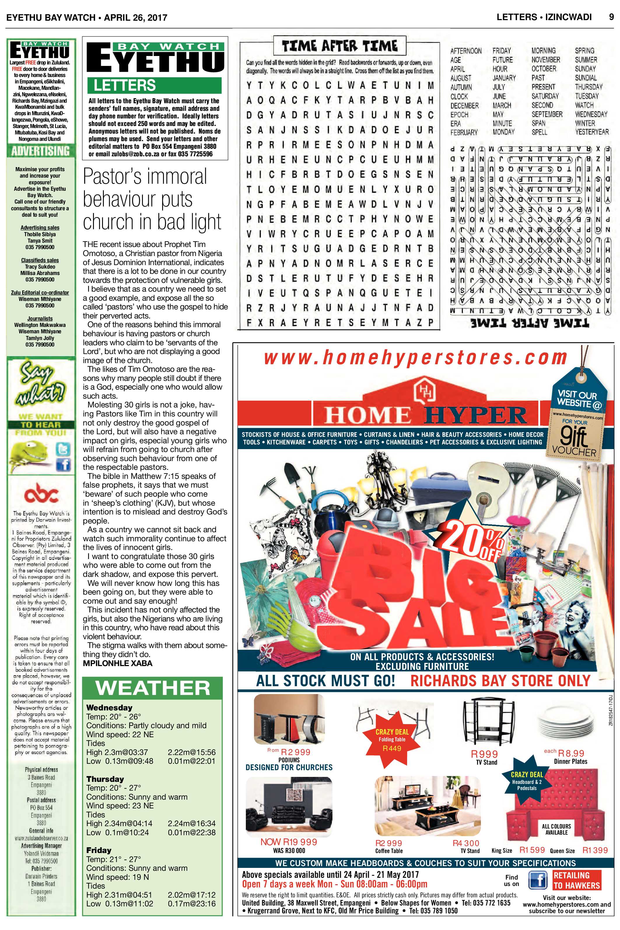 Eyethu Baywatch 26 April page 9