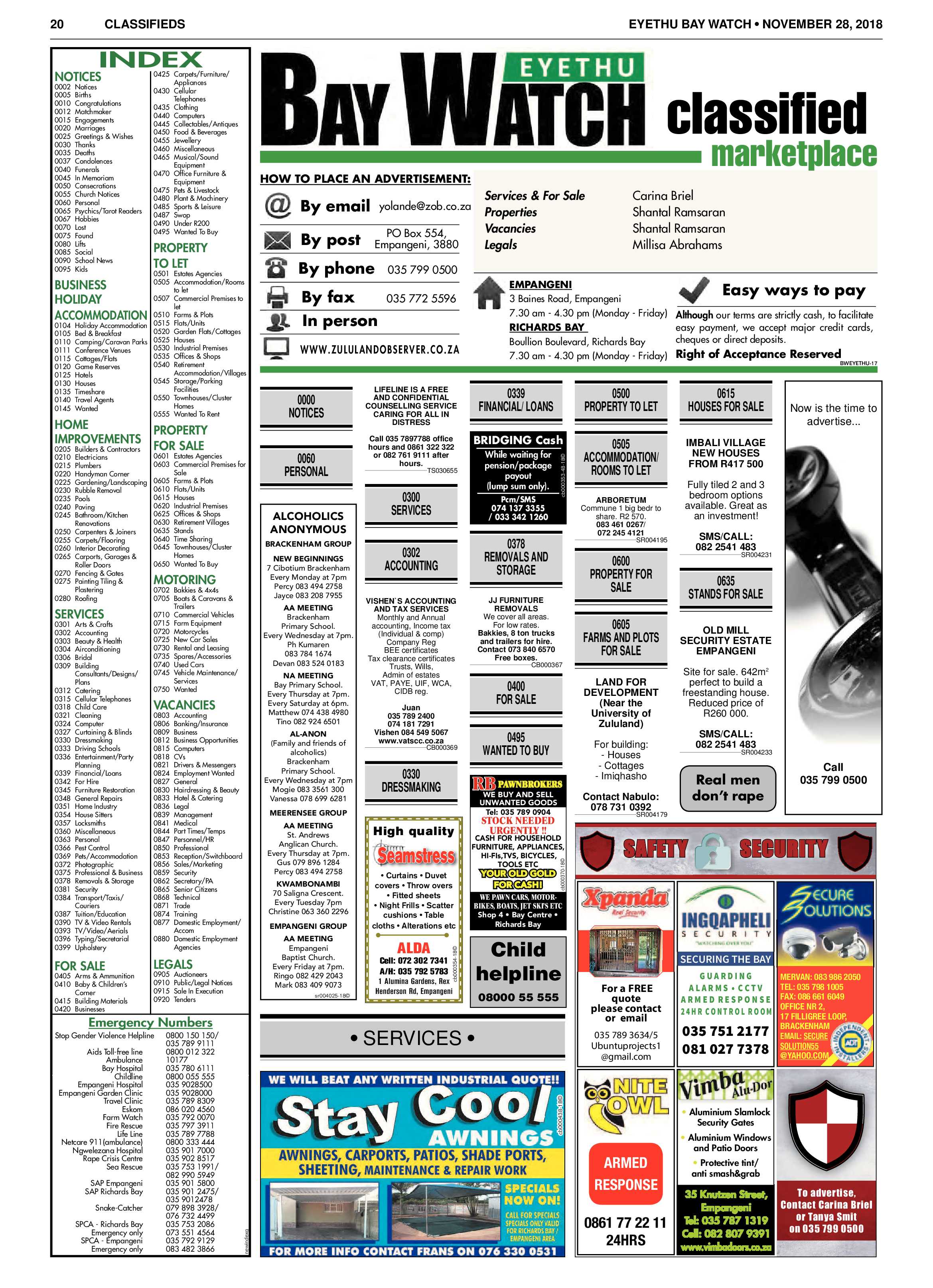 Eyethu Baywatch 28 Nov page 20