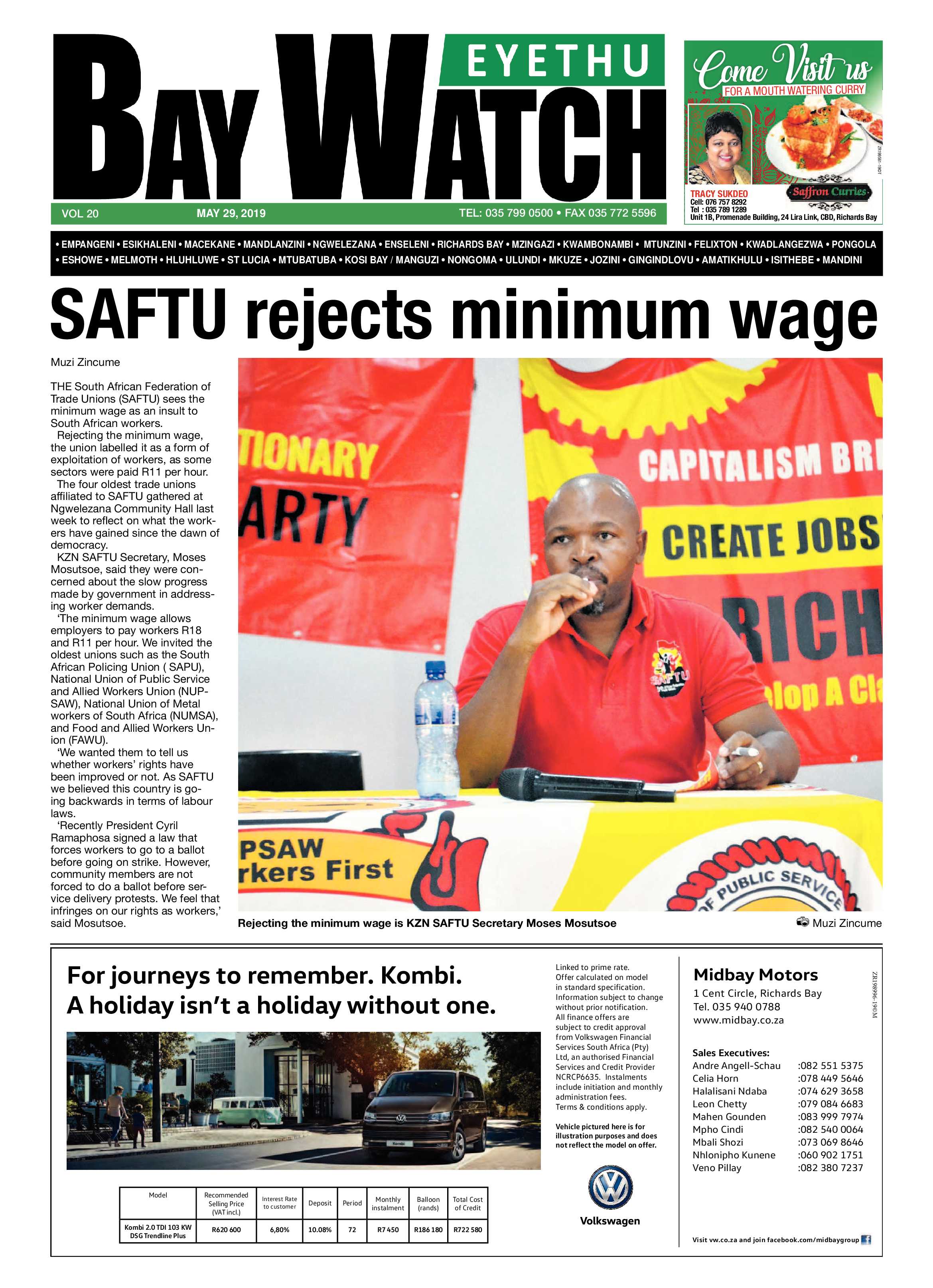 Eyethu Baywatch 29 May page 1