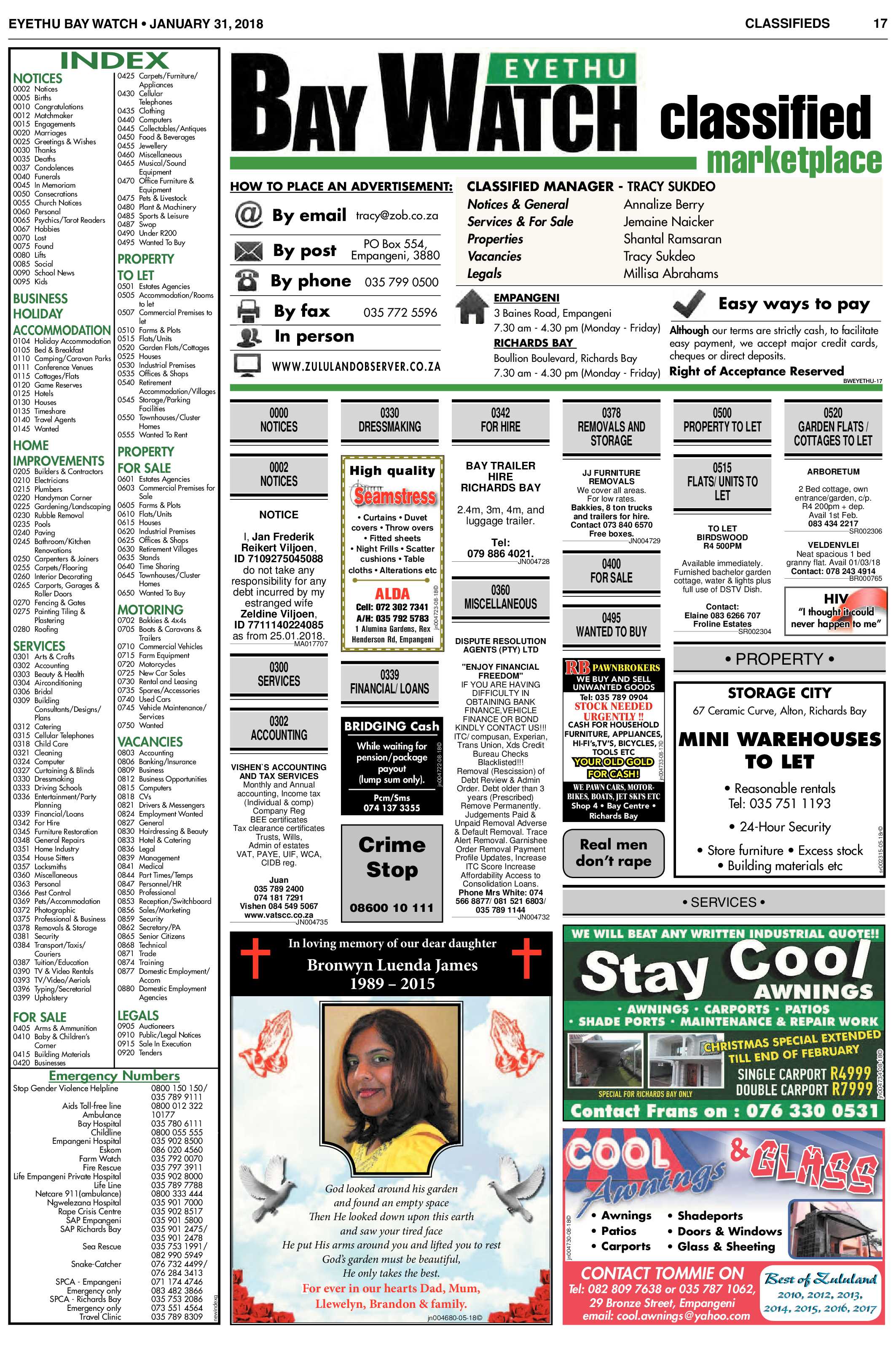 Eyethu Baywatch 31 Jan page 17