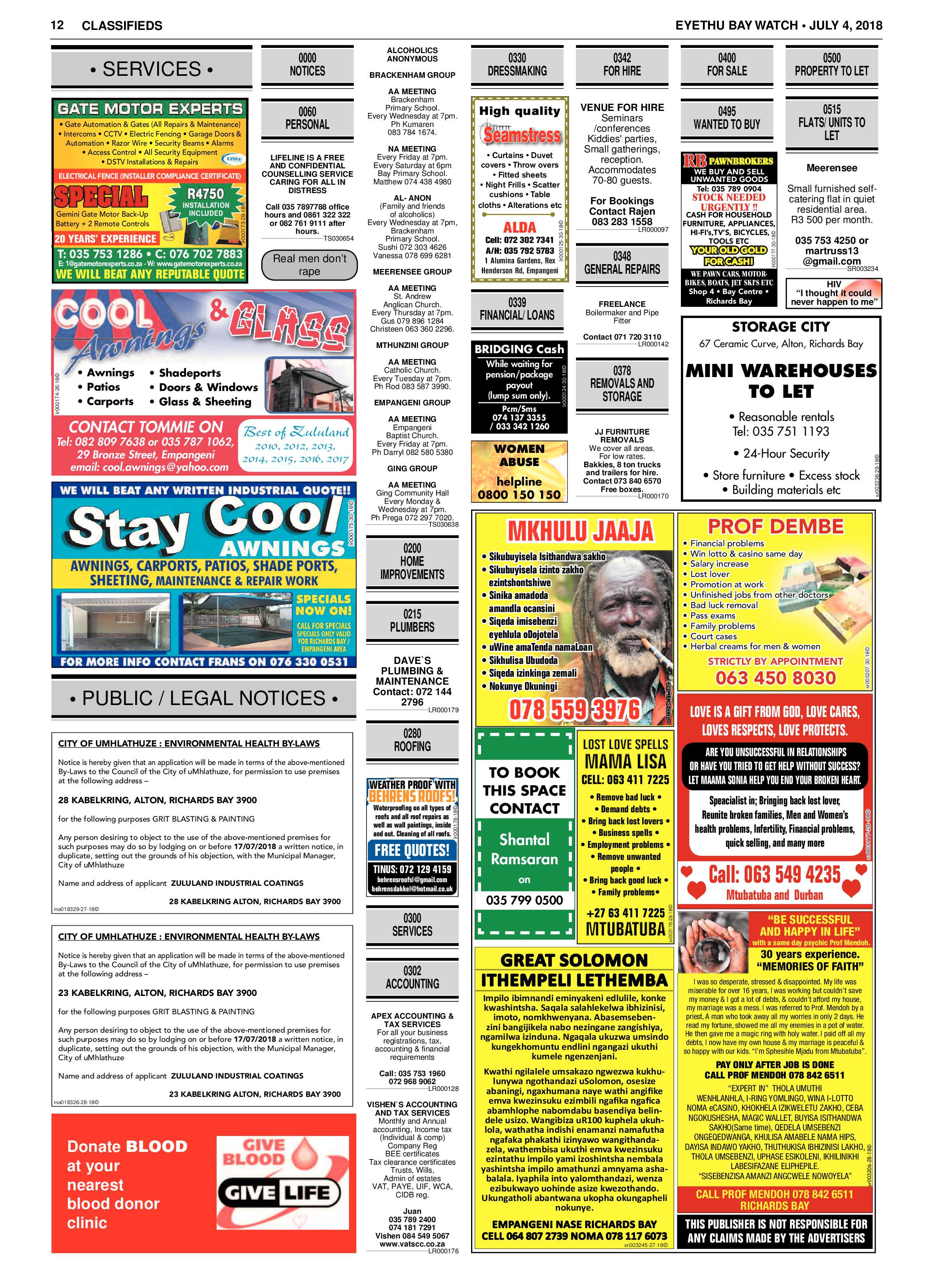 Eyethu Baywatch 03 July page 12