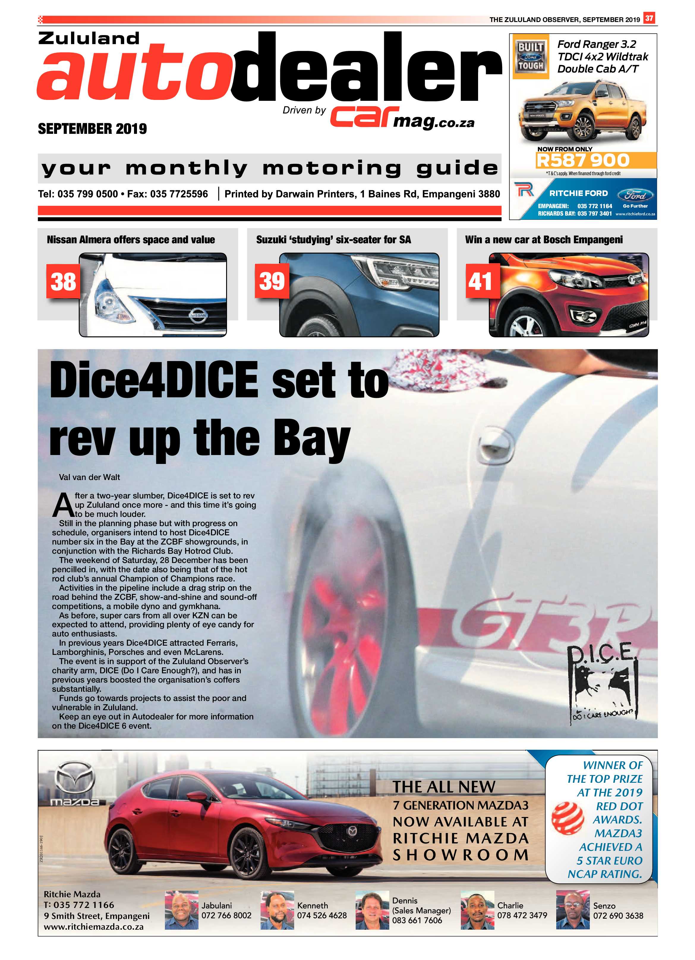 Zululand AutoDealer September page 1