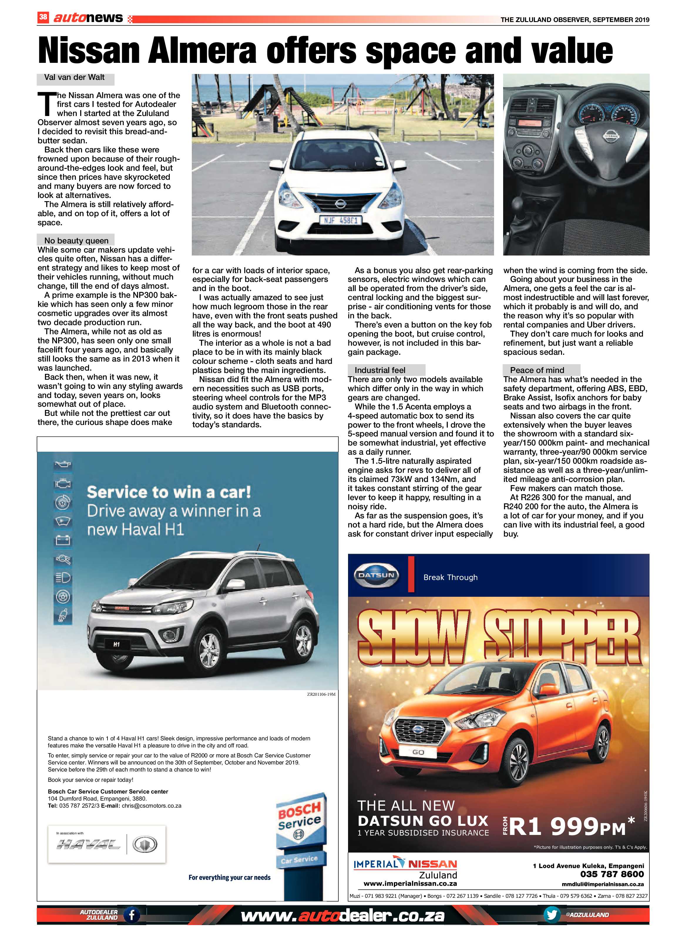 Zululand AutoDealer September page 2