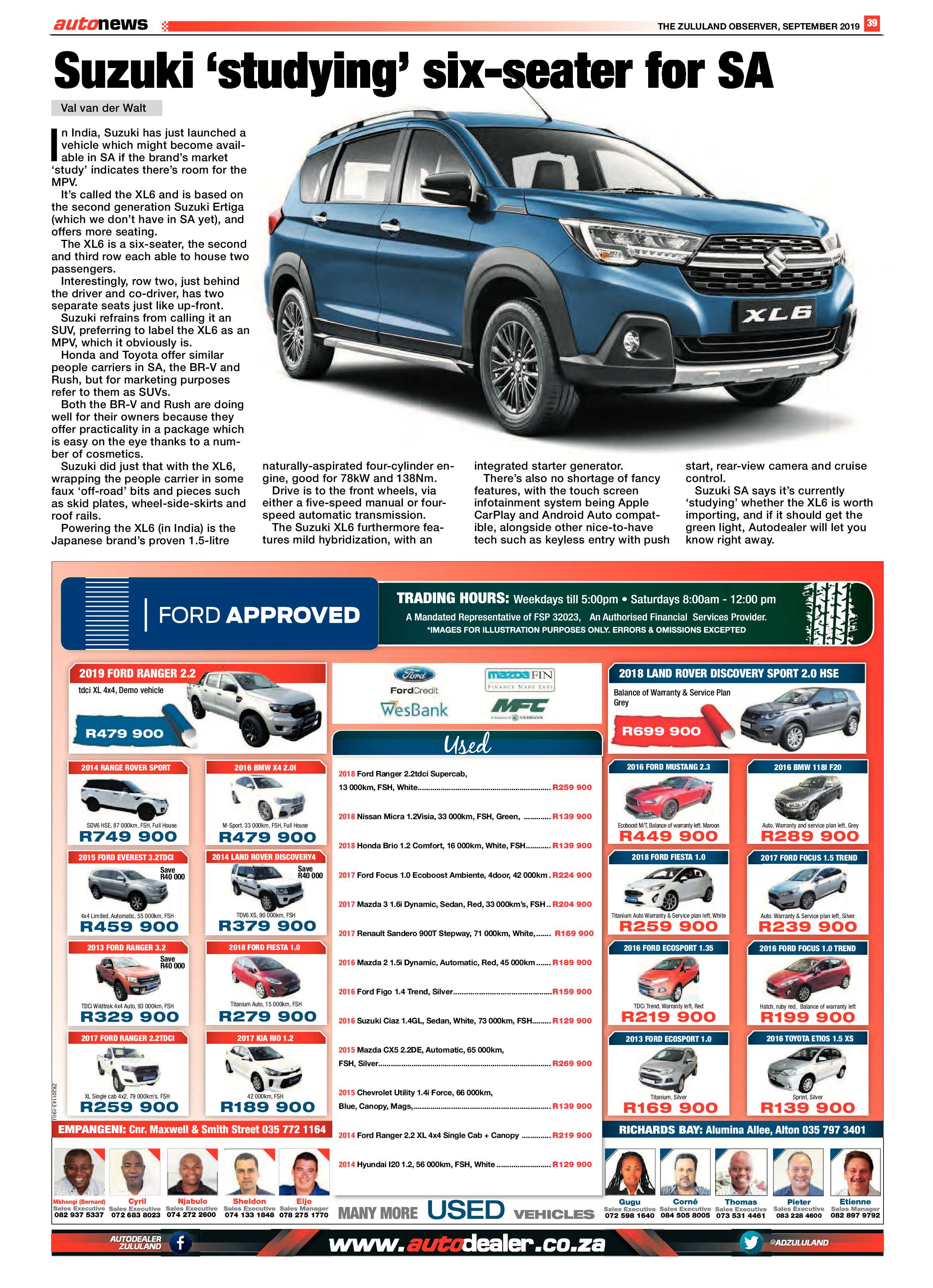 Zululand AutoDealer September page 3