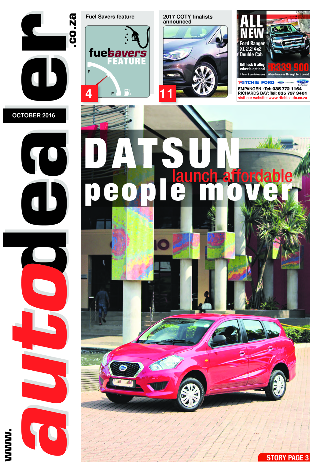 Zululand Autodealer October 2016 page 1