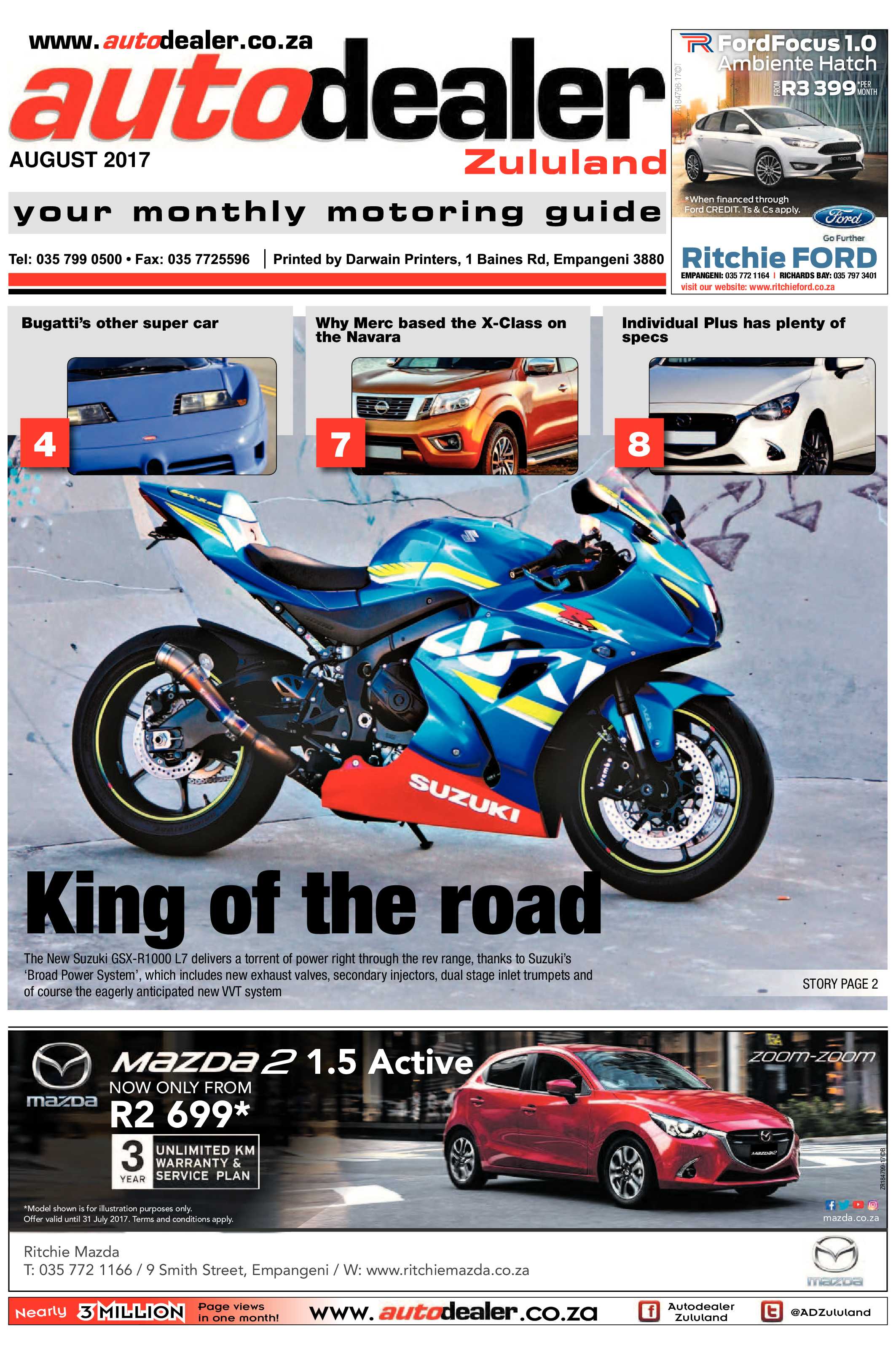 Zululand Autodealer August page 1
