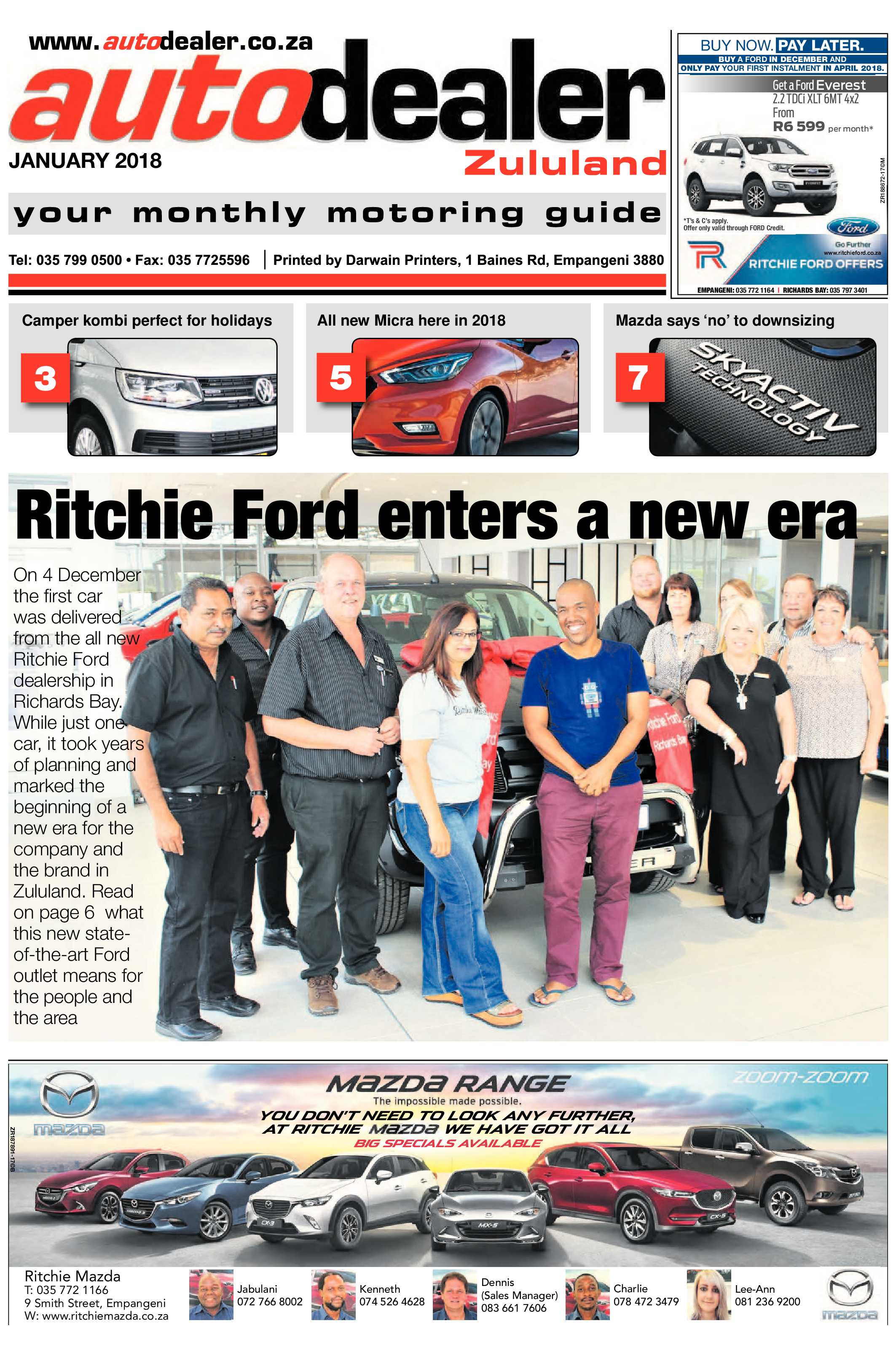Zululand Autodealer January page 1